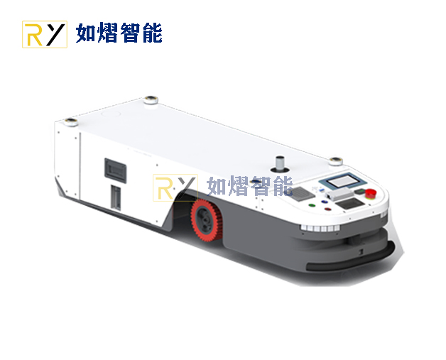 背負式agv工作